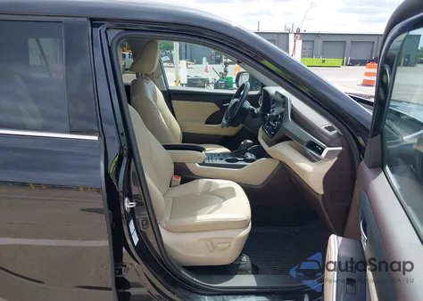 2021 Toyota Highlander Xle из США, поврежденный, VIN 5TDGZRBH2MS141750